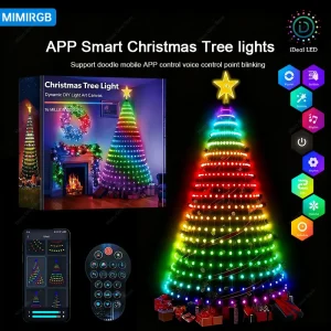 1.8M/2.1M Xmas Tree Decorative Lights
