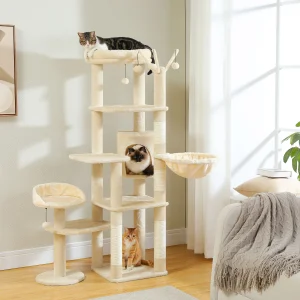 Cactus Cat Tree Tower for Indoor Cats