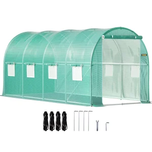 Greenhouse Galvanized Frame & Waterproof Cover