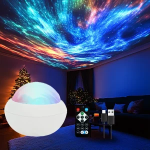 1PC Star Projector Night Galaxy Lamp with Remote