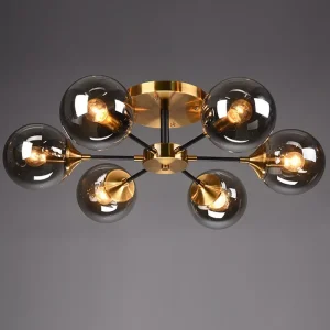 Modern Glass Ball  Lights  Ceiling Chandelier Dining